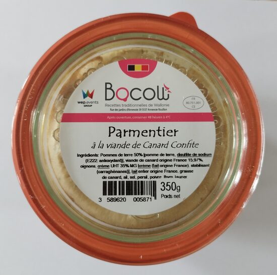 Parmentier de canard 350 g