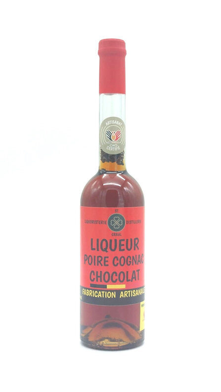 Liqueur Poire Cognac - chocolat 500 ml