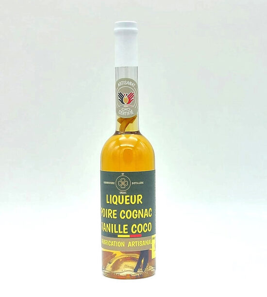 Liqueur Poire Cognac - vanille coco 500 ml