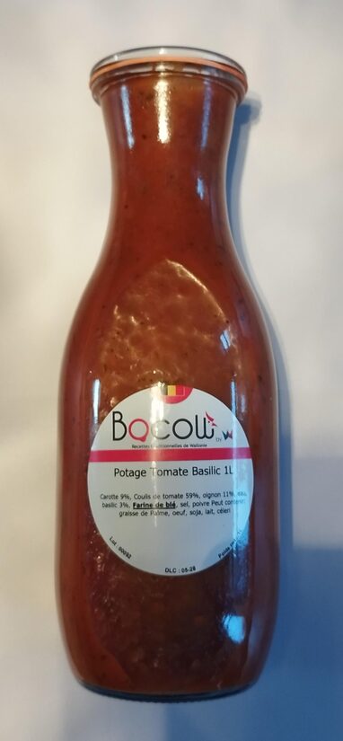 Potage tomate basilic 1 l