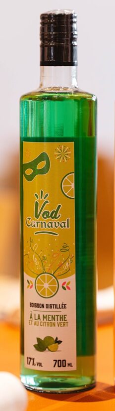 VodCarnaval à la menthe et au citron vert 700 ml