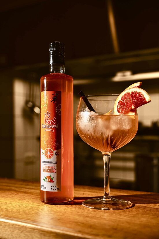 VodCarnaval à l'orange sanguine 700 ml