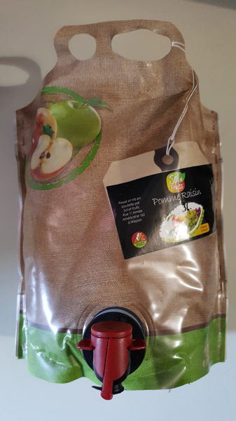 Jus pomme - raisin 3 l