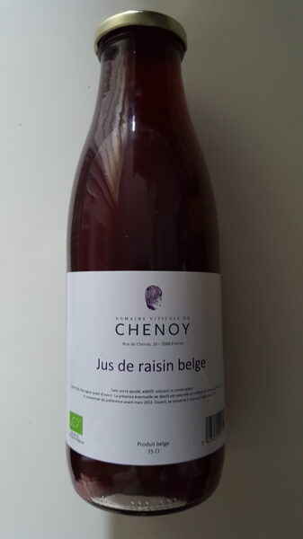 Jus de raisin BIO 75 cl