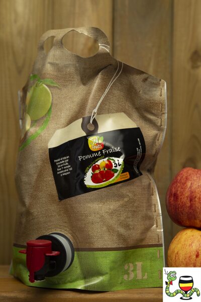 Jus pomme - fraise 3 l