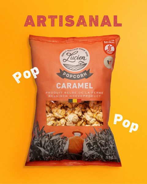 Pop corn caramel 55 g